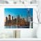 Designart - Evening New York City Skyline Panorama - Extra Large Canvas Art Print